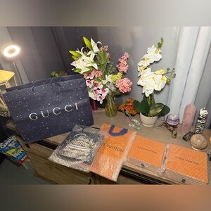 Louis Vuitton Orange Storage Bags